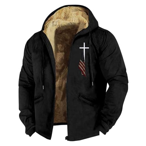 Thick Warm Winter Jacket for Men Big and Tall Tw2 Leather Coat