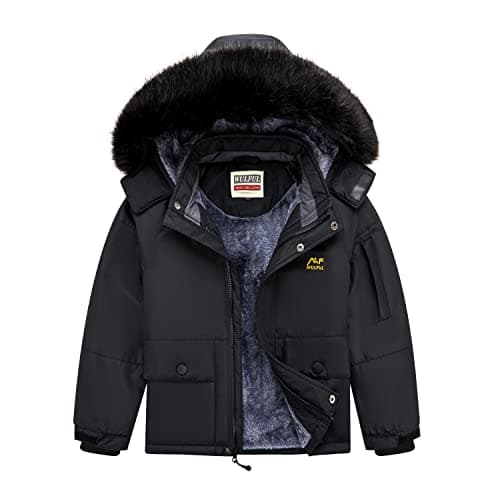 Refined Title: WULFUL Boys' Ski Jacket