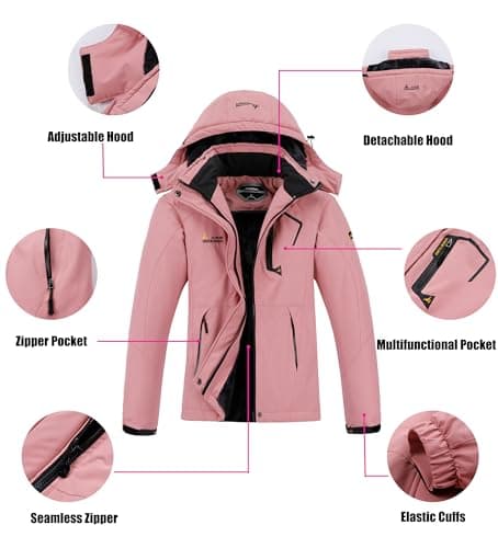 VATOR 189 Women's Waterproof Winter Snowboard Jacket