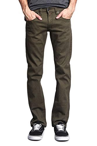 Slim Fit Colored Jeans for Men