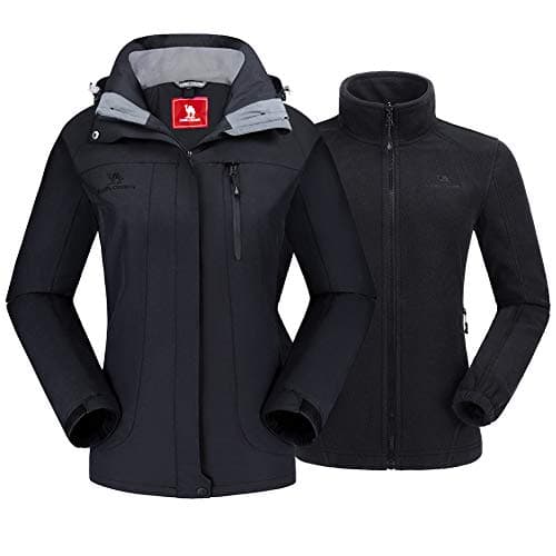 Women's 3-in-1 Ski Jacket: Waterproof, Windproof, Warm