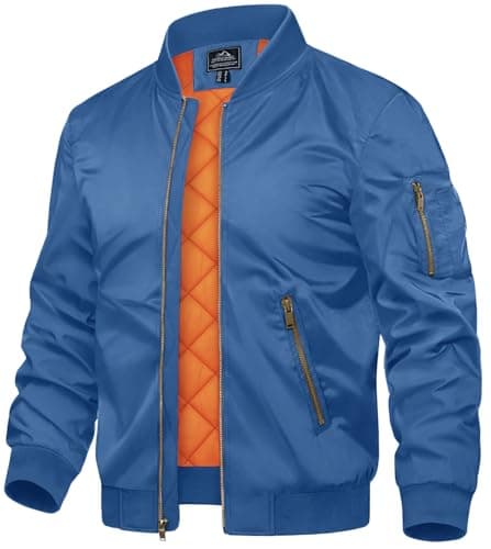 Refined Title: TACVASEN Men's Bomber Jackets - Warm Windbreaker Coats