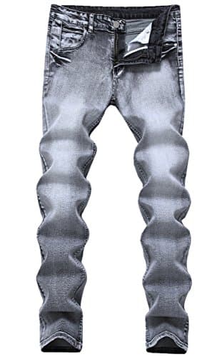 FREDD MARSHALL Men's Skinny Straight Leg Stretch Jeans Pants