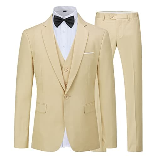 Men's Slim Fit 3-Piece Suit