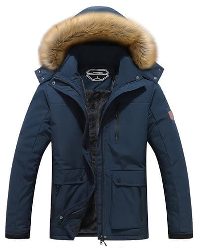MOERDENG Women's Waterproof Winter Hooded Ski Jacket