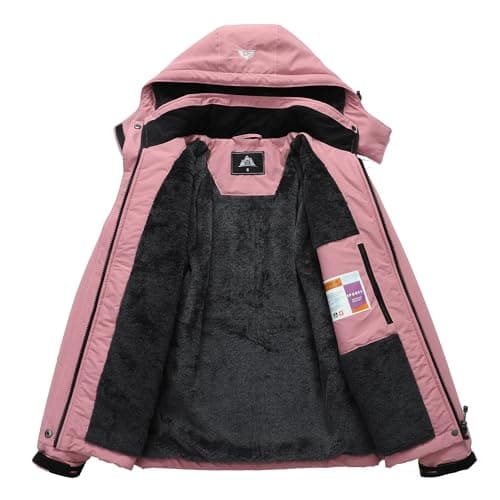Women's Waterproof Hooded Ski Jacket