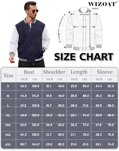 Mens Lightweight Causal Waffle Bomber Jacket