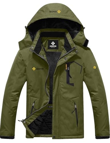 Men's Waterproof Ski Snow Jacket for Winter