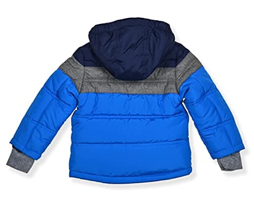 Arctic Quest Boys' Windproof Water-Resistant Insulated Hooded Jacket