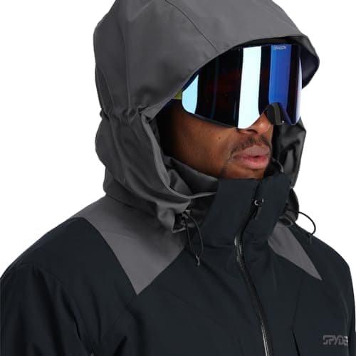 Spyder Men's Insulated Ski Hooded Snow Jacket