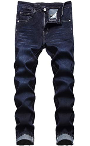 FREDD MARSHALL Men's Skinny Straight Leg Stretch Jeans Pants