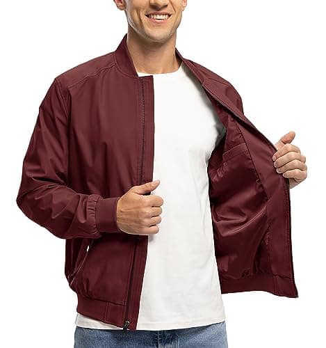 Men's Lightweight Windbreaker Jacket