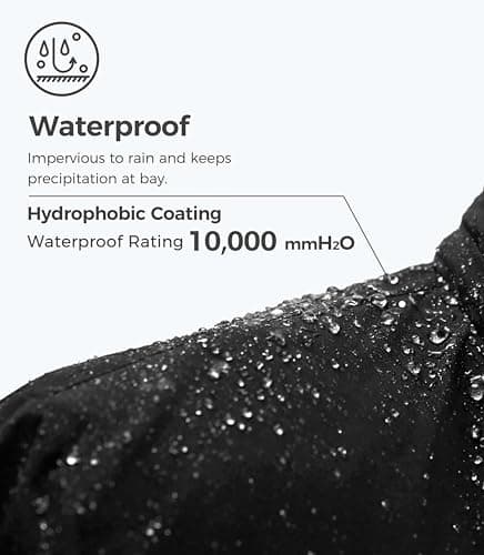 wantdo Women's Waterproof Winter Ski Jacket Mountain Rain Coat