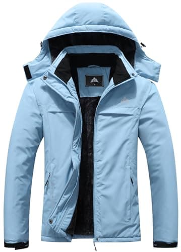Women's Ski Jacket for Hiking and Travel - Waterproof and Warm