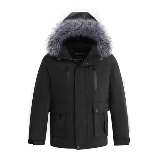 Winter Boys Coat: Waterproof & Warm Ski Jacket for Snow & Rain