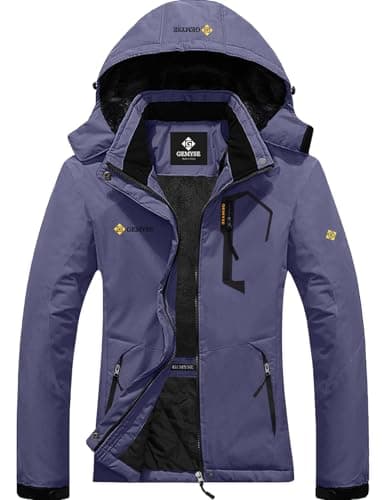 GEMYSE Women's Waterproof Winter Ski Jacket with Hood