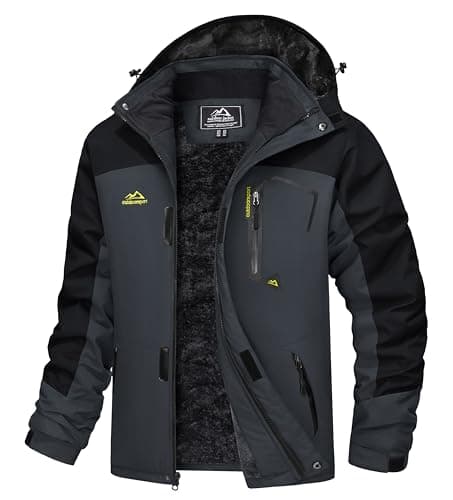 Men's Winter Parka Raincoat