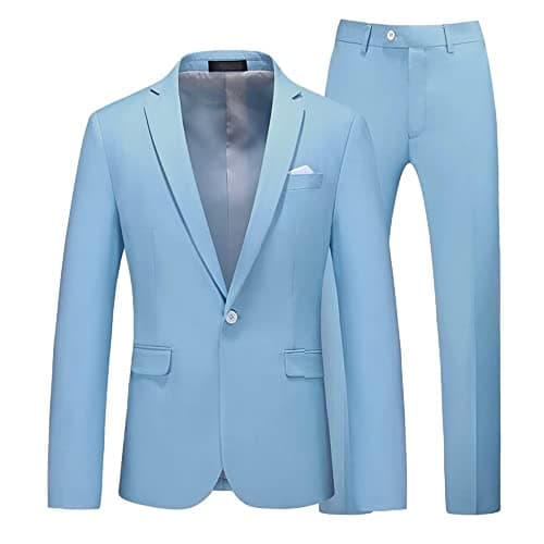 Slim Fit 2-Piece Formal Suits for Men