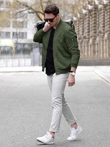 TACVASEN Men's Bomber Jacket