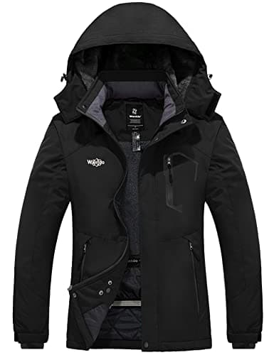 wantdo Women's Waterproof Winter Ski Jacket Mountain Rain Coat