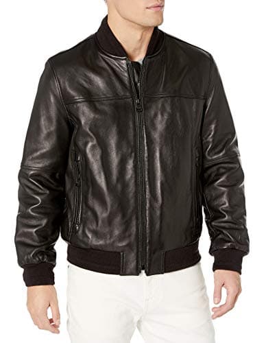 Andrew Marc Men's Classic Leather Jacket