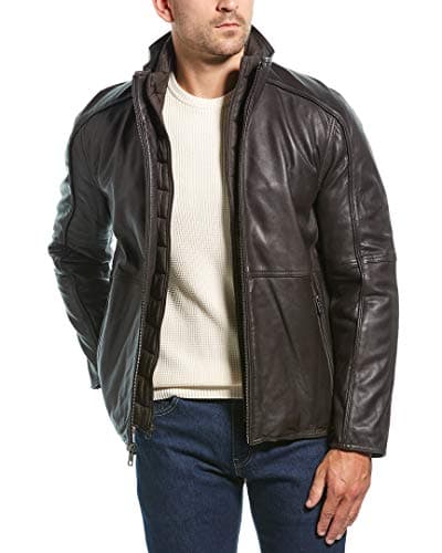 Andrew Marc Men's Classic Leather Jacket