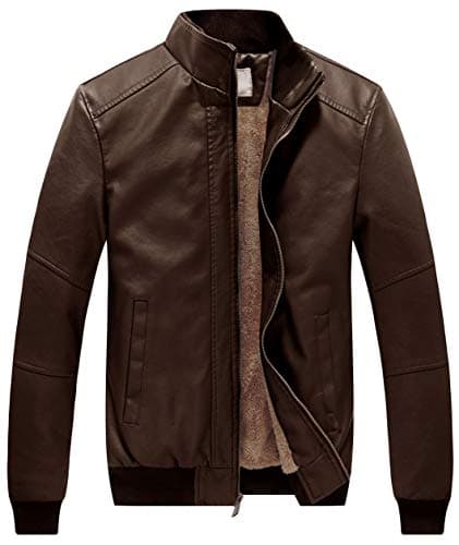 WenVen Men's Stand Collar Fleece Lined Bomber Jacket for Outdoor Winter Wear
| WenVen Men's Stand Collar Fleece Lined Bomber Jacket for Casual Daily Wear
| WenVen Men's Stand Collar Fleece Lined Bomber Jacket for Men with Warmth and Style