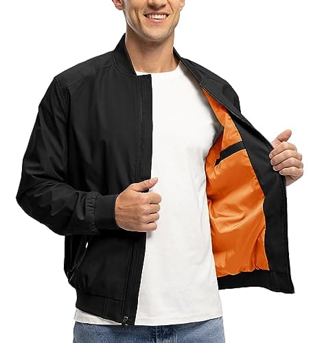 Men's Lightweight Windbreaker Jacket