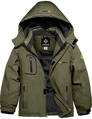 Waterproof Winter Ski Jacket for Boys