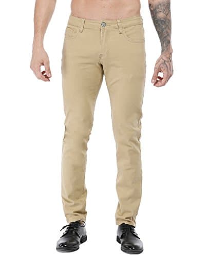 Slim Fit Stretch Denim Jeans for Men