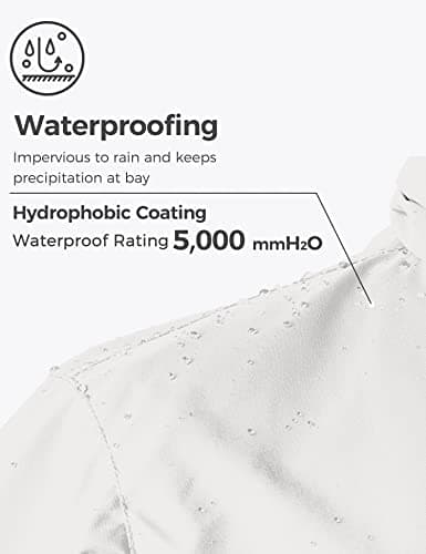 Wantdo Men's Waterproof 3-in-1 Ski & Snowboarding Jacket Windproof Warm Coat with Detachable Puffer