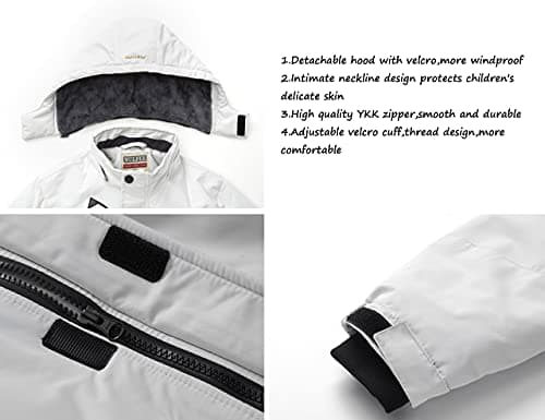 Boys' Waterproof Ski Jacket