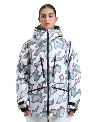 IMPHUT Mens Snowboard Jacket & Womens Ski Outerwear with Hood Winter Insulated