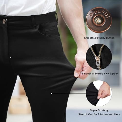 WULFUL Slim Fit Stretch Jeans