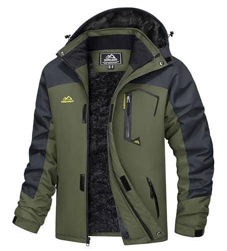 Men's Winter Parka Raincoat