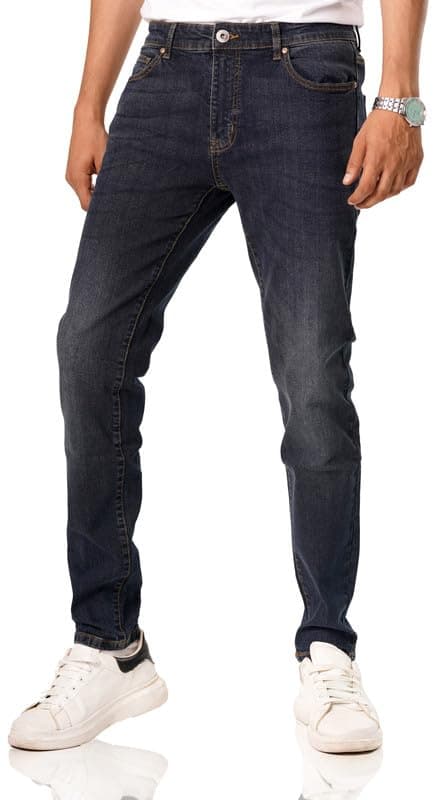 Alamo Men's Skinny Jeans - Classic Slim Fit Denim Jeans for Men