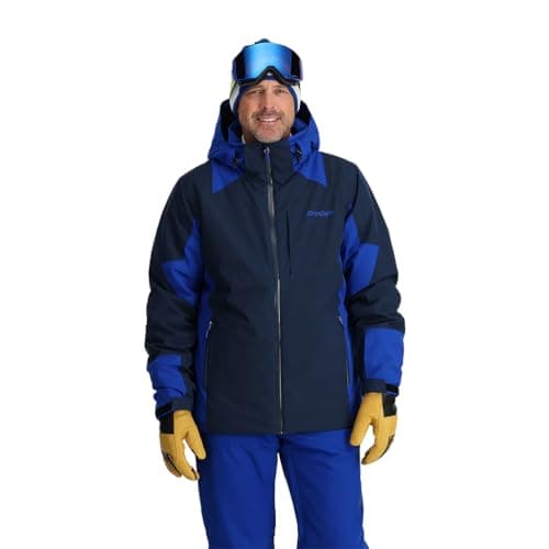 Spyder Men's Insulated Ski Hooded Snow Jacket