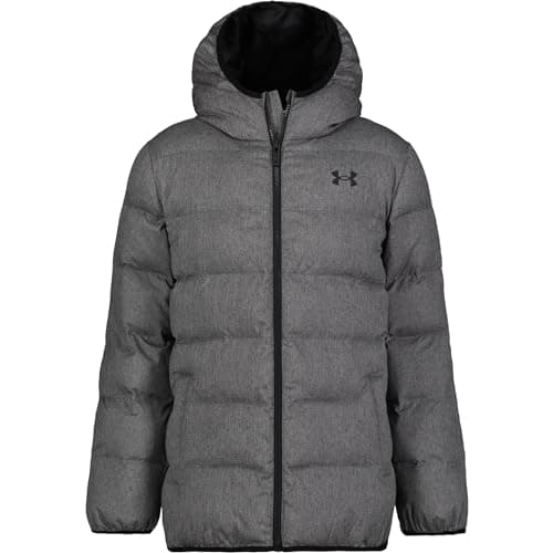 Under Armour Boys' Puffer Jacket, Water-Repellent, Zip Up