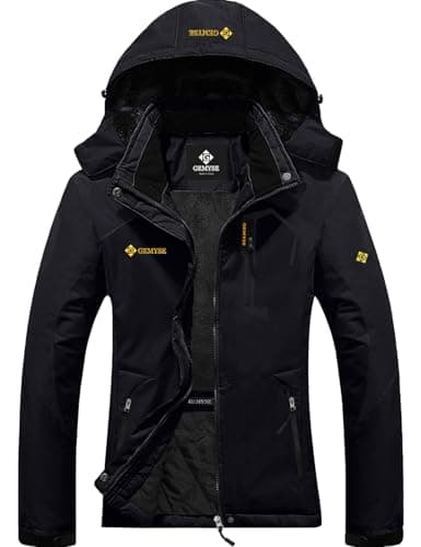 GEMYSE Women's Waterproof Winter Ski Jacket with Hood