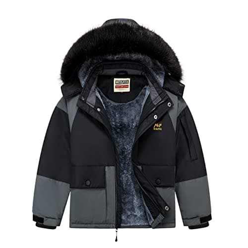 Refined Title: WULFUL Boys' Ski Jacket