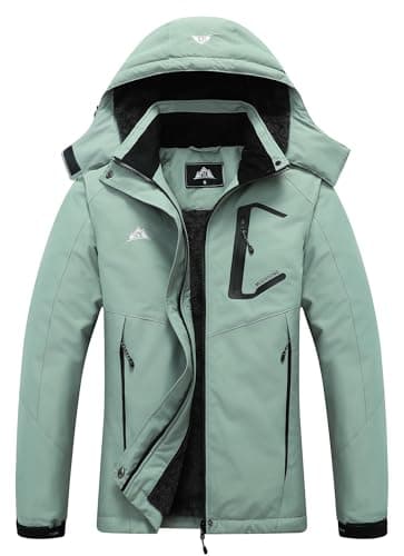 Women's Waterproof Hooded Ski Jacket