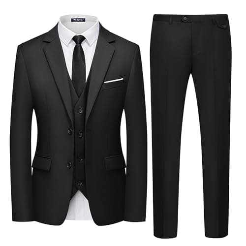 Men's 3 Piece Slim Fit Suit Set