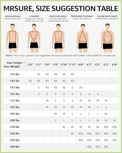 MrSure Men’s Slim Fit Tuxedo 3-Piece Suit_Blazer_Vest_Pants_Tie Party_Wedding_Business