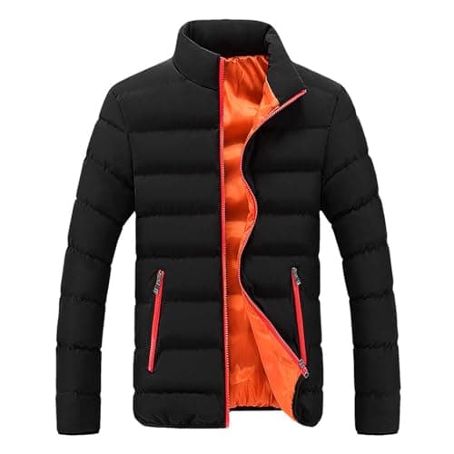 Men's Waterproof Wool Trench Coat - Slim Fit Winter Jacket