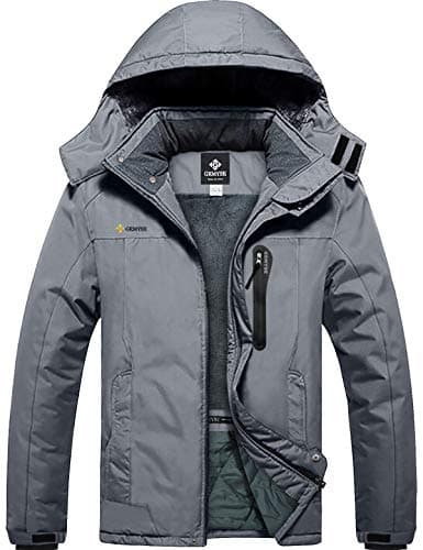 Streamlined Men's Waterproof Ski Jacket
