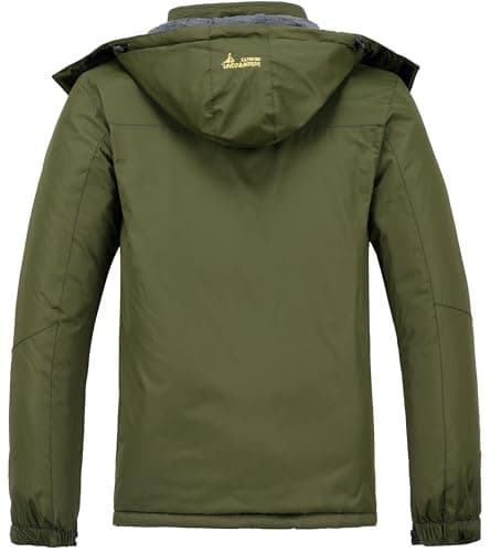 BOWOXO Men's Waterproof Winter Ski Jacket for Hiking