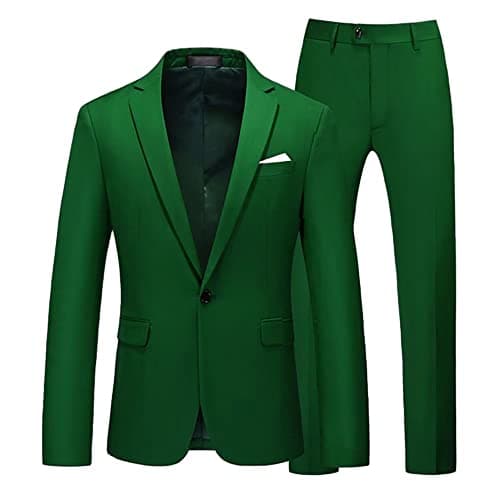 Slim Fit 2-Piece Formal Suits for Men
