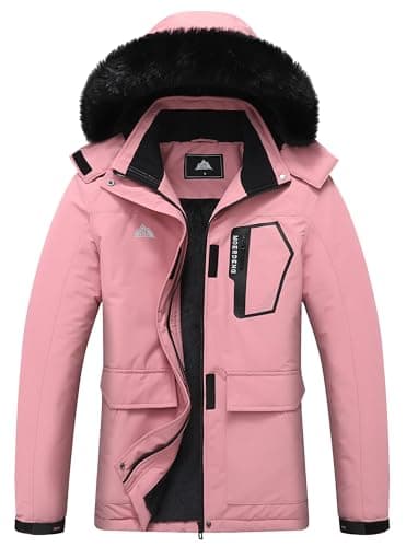Women's Waterproof Ski Jacket for Winter Activities