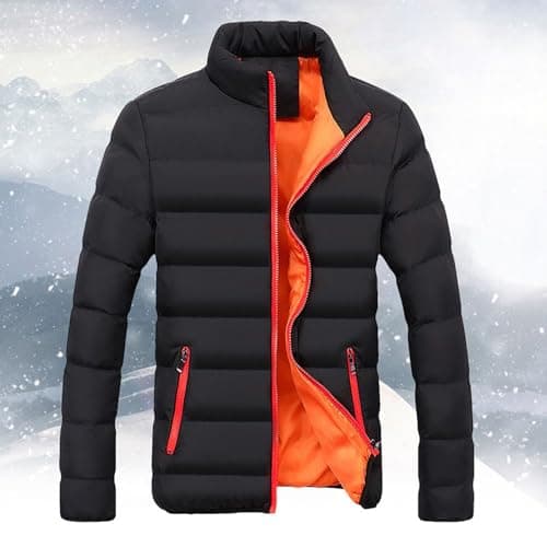 Men's Waterproof Wool Trench Coat - Slim Fit Winter Jacket