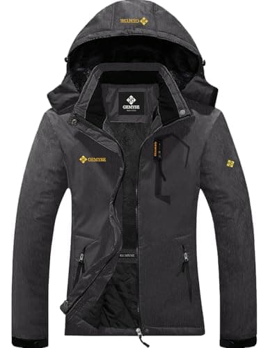 GEMYSE Women's Waterproof Winter Ski Jacket with Hood